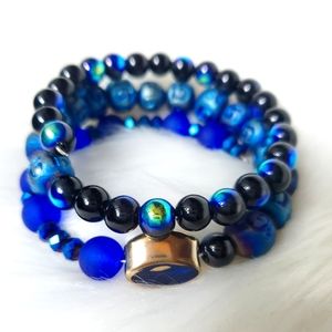Heaven's Corner Blue Sapphire Storm Bracelet